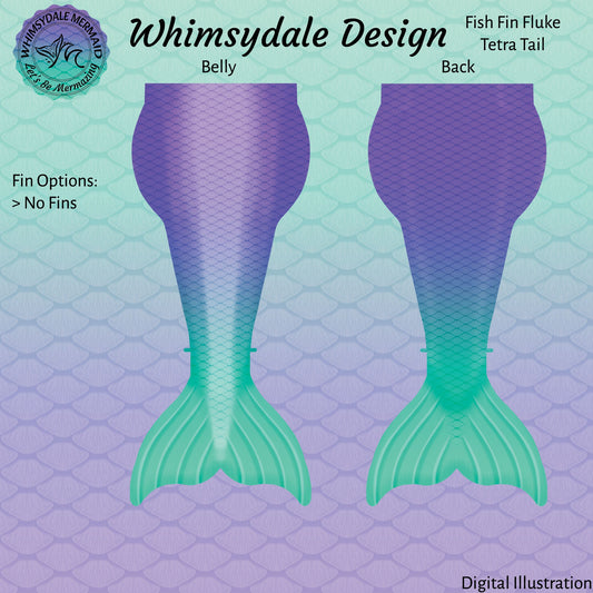 Whinsydale Design Tetra Mermaid Tail