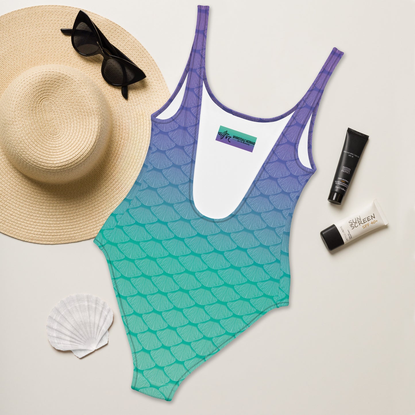 Whimsydale Design One-Piece Swimsuit