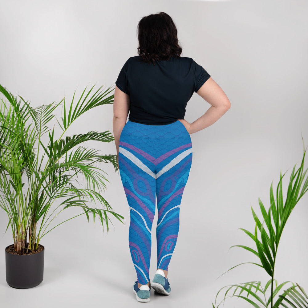 Eclipse Design Plus Size Leggings