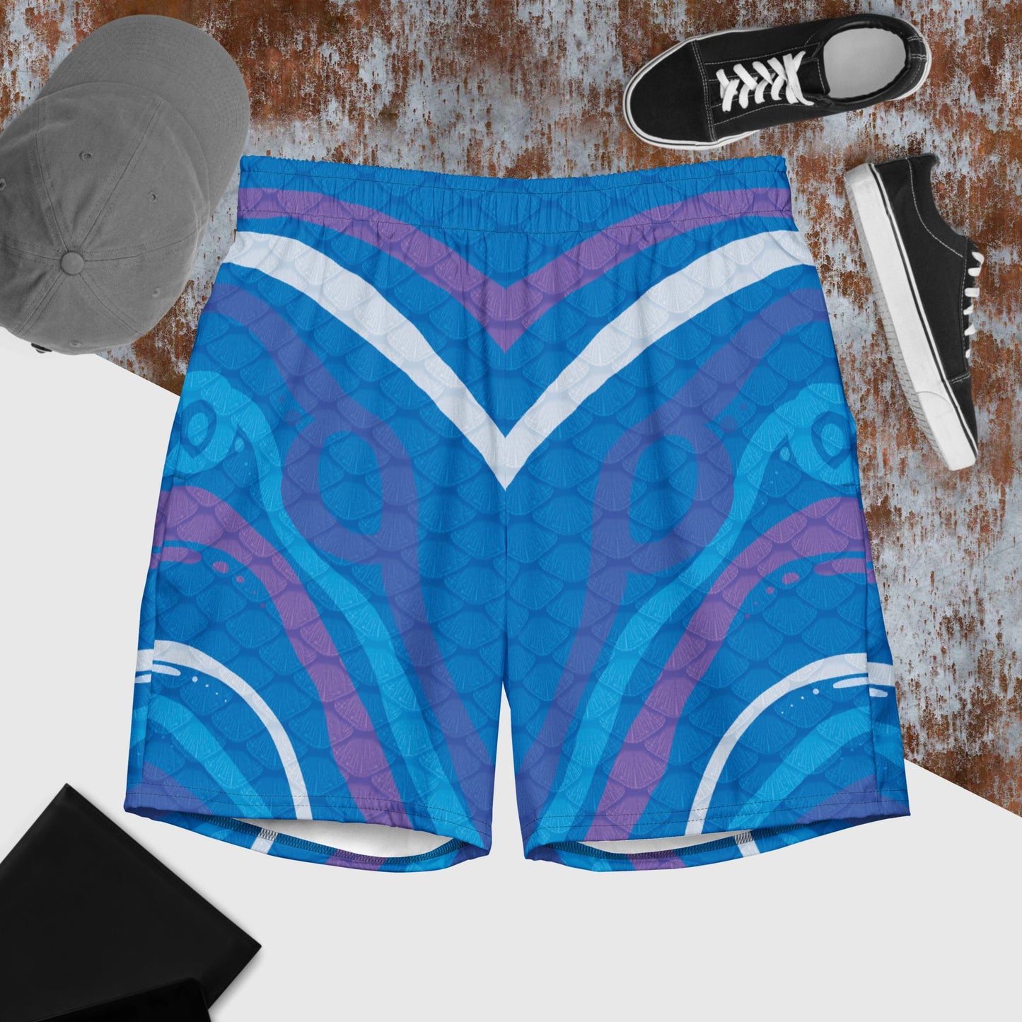 Eclipse Design Swim Trunks